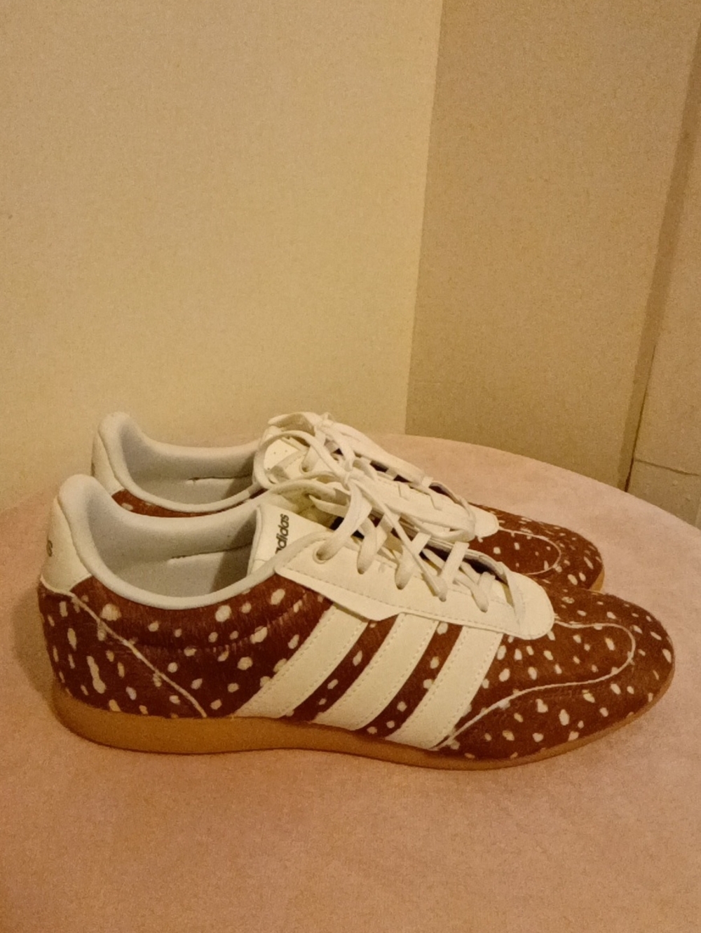 Adidas Ladies Doe Print Barrero Lo Sneaker